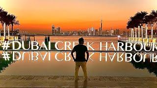 Dubai  Creek Harbour Amazing Night 4K Video 2024