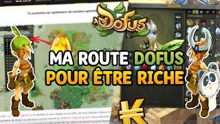 DOFUS - MA ROUTE LA PLUS RAPIDE & EFFICACE POUR MES AVENTURES KAMAS - TUTO 1 À 200 !