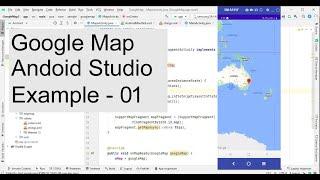 How to Implement Google Map in Android Studio | google map android studio example - 01