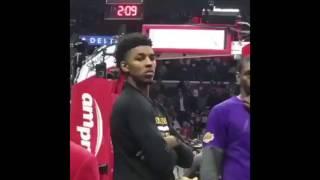 Funny! Nick Young Getting Clowned by Laker fan 4 his Viral Pic!