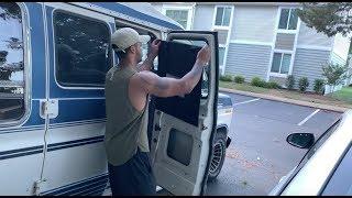 STEALTH Blackout Window Covers for Van Dwellers ( Easy DIY )