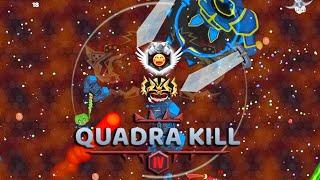 Quadra Kill | Con Lại Gánh Team Lội Ngược Dòng | Evowars.io