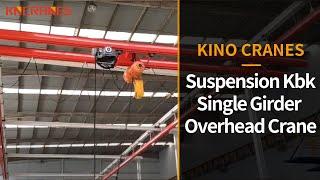 Suspension Kbk Portable Crane Single Girder Overhead Crane