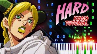 Stone Ocean Opening Theme (from JoJo's Bizarre Adventure Part 6) - Piano Tutorial