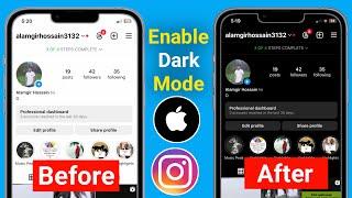 How to Get Dark Mode On Instagram iPhone (2024) | How to Enable Instagram Dark Mode On IPhone