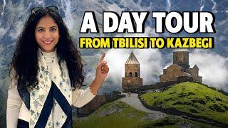 A Day Tour From Tbilisi To Kazbegi | Must go to places in Kazbegi | Most Beautiful Church In Georgia