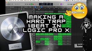 SILENT COOK UP - MAKING A HARD TRAP BEAT IN LOGIC PRO X