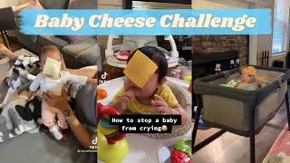 Throw Cheese at Baby Pranks - Baby Cheese Challenge Compilation