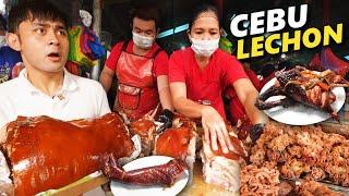 Talisay CEBUANO Street Food Tour! MEAT Heaven of CEBU! Seafood, Native Manok & LECHON Overload!