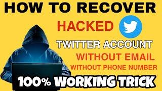 how to recover hacked twitter account