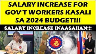 JUST IN!! SALARY INCREASE FOR GOV’T WORKERS KASALI SA 2024 BUDGET!!! @wildtvoreg#salaryincrease