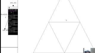 CS 174 Module 14: Sierpinski Triangle Solution