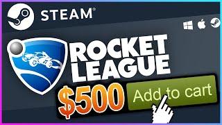 Rocket League on Steam is 500$...