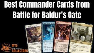 Best Commander Cards from Battle for Baldur's Gate