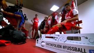 Elektrostatische Spielfeldfolie - Taktikfolie #Fussball Spot 30 sec