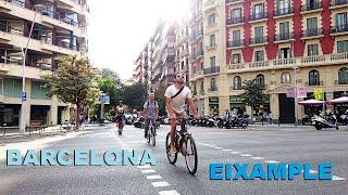 4K BARCELONA EIXAMPLE DISTRICT WALKING TOUR 2023 SPAIN 4K