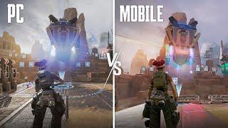 APEX LEGENDS | MOBILE VS PC | GRAPHICS & LEGENDS COMPARISON