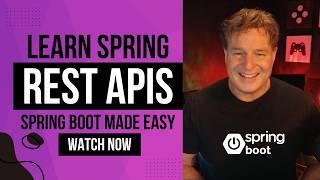 Spring Boot Restful Java APIs Crash Course Tutorial