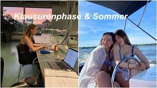 Klausurenphase im Sommer, CSD und See II study vlog udk