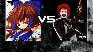 Winmugen: Apocalyptic Reimu & ONI MIKO REIMU vs. MC Donald A5 Rebirth & MC Donald A5 Soul (all 12p)