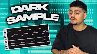 How To Make Dark  Samples From Scratch (Wheezy, Cubeatz, 808 mafia) | FL Studio 21 Tutorial