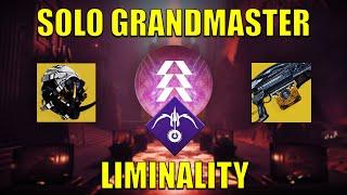 Solo Liminality Grandmaster Nightfall w/ Mask of Fealty (Platinum) [Destiny 2]