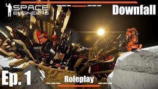 Space Engineers Story Series | Downfall | Exiled Fleet Ep.1