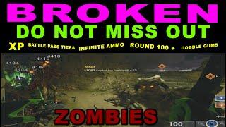 bo6 glitch: THIS IS SUPER BROKEN! DONT MISS OUT !! CRAZY INSTA KILL XP GLITCH BO6 ZOMBIES SEASON 2 R