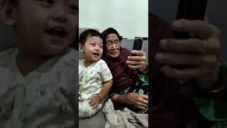 NGAKAK!! Bayi Sultan dan Nenek tertawa 