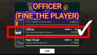 HOW TO COMPLETE FINE SPEEDING PLAYERS MISSION  IN CAR PARKING MULTIPLAYER | GAMING ZONE