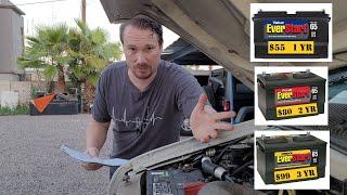 Car Battery Warranties are a SCAM : Buy the Cheapest Battery at Walmart