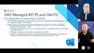Moving from Exchange Web Services to OAuth and the Graph API