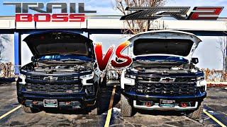 2023 Chevy Silverado Trail Boss VS ZR2: Which One Would You Pick?