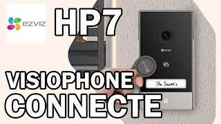 La sonnette visiophone EZVIZ HP7, le pack complet pour voir qui se présente à votre porte.