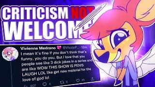 Vivziepop: Criticism Not Welcome