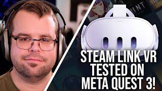Steam Link VR on Meta Quest... Better Than Virtual Desktop For Wireless VR Gaming?