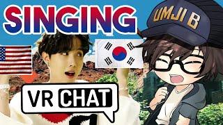 Asian Singing in VRChat - Pretending not to speak english xD