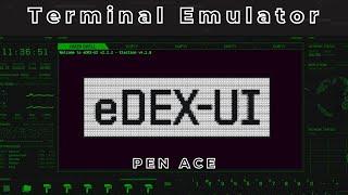 eDEX-UI - Unleash the Power of a Sci-Fi Themed Terminal Emulator and System Monitor