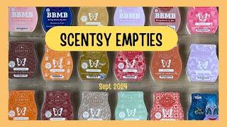 Scentsy EMPTIES September 2024