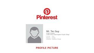 How To add a profile picture to Pinterest