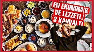 KAHVALTI NEREDE YAPILIR - ANKARA | EN EKONOMİK VE LEZZETLİ 3 KAHVALTI | OBURCAN | TURKISH BREAKFAST