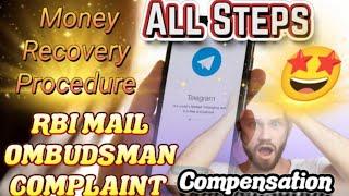 RBI Complaint & Compensation: Recovering from the Telegram Task Scam  Court & Ombudsman Procedure