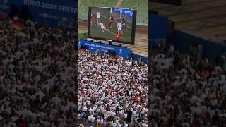 ️ Tor Florian Wirtz zum 1:1 gegen Spanien - Public Viewing Olympiastadion #euro2024 #ESPGER