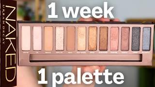 1 WEEK, 1 PALETTE: Urban Decay Naked Palette