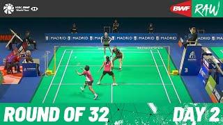 Madrid Spain Masters 2023 | Day 2 | Court 3 | Round of 32