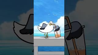 Fighting the Seagulls: NO.3 #animation #cartoon #comics #shorts #funny #onepiece