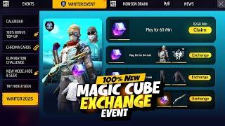 100% Free Magic Cube Exchange Event | Lucky Wheel Discount Event Free Fire | Free Fire New Event