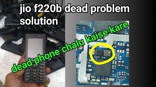 jio f220b dead solution dc supply I jio f220b dead jumper solution