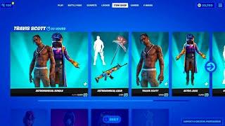 Fortnite Item Shop Countdown Live! New Skin Emote Today !Giveaway !Join Travis Scott Coming Back ?