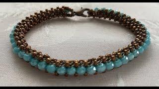 DIY-TAKI TASARIM NAZO TEKNİĞİ İLE BİLEKLİK YAPIMI/RAW Bracelet Tutorial